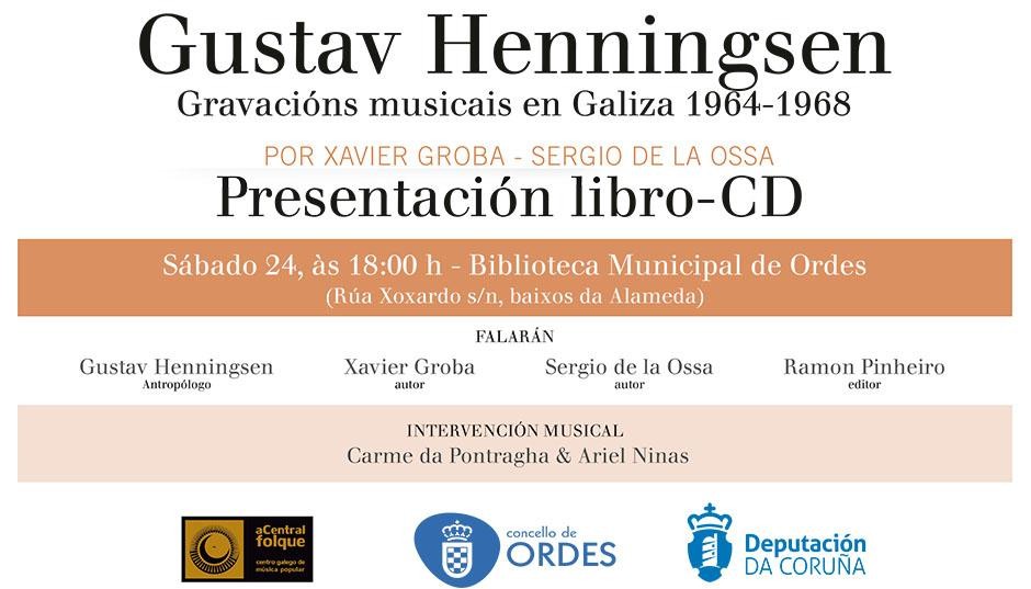 PRESENTACION DO LIBRO-CD GRAVACIONS MUSICAIS EN GALIZA 1964-1968