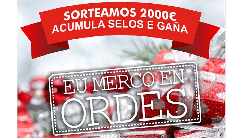 ACORDES repartirá este Nadal 2000 € en premios á súa clientela máis fiel