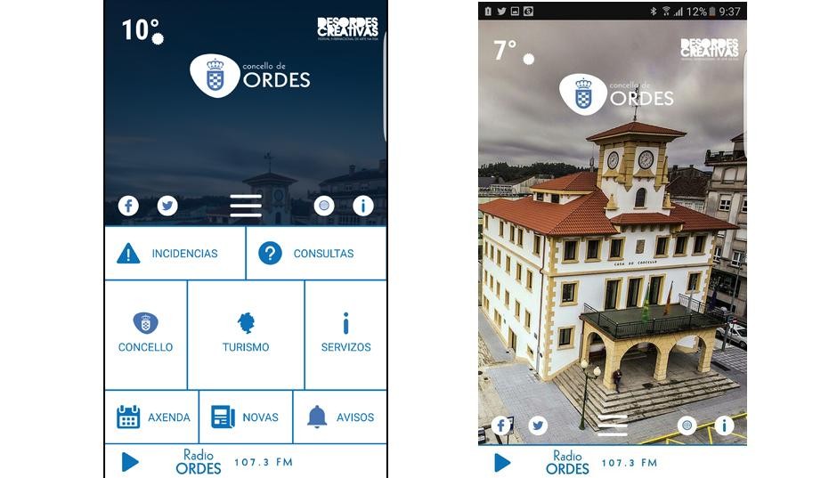 O Concello de Ordes estrea APP para Android e IOS