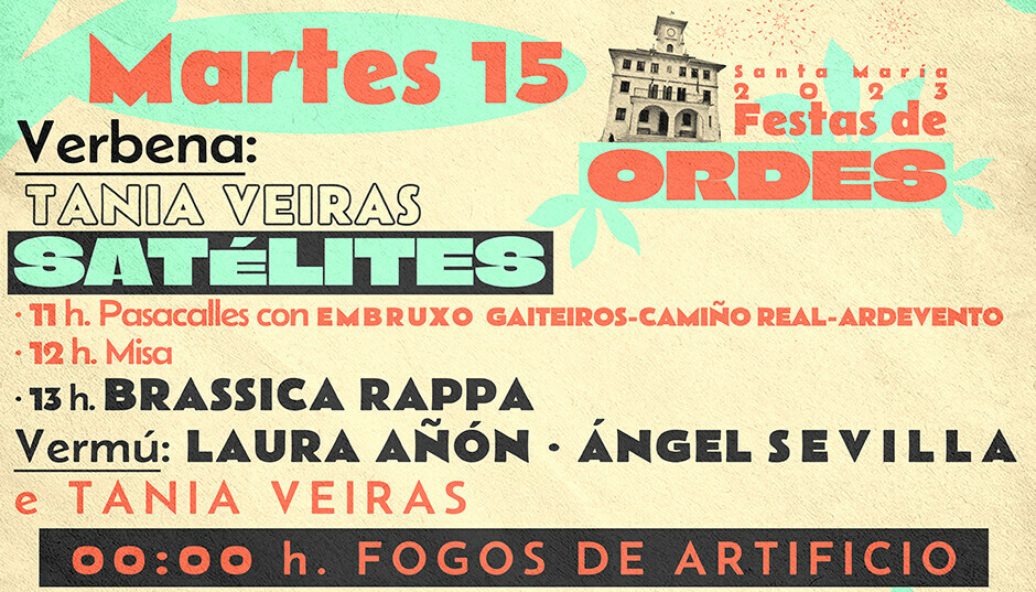 FESTAS DE ORDES 2023