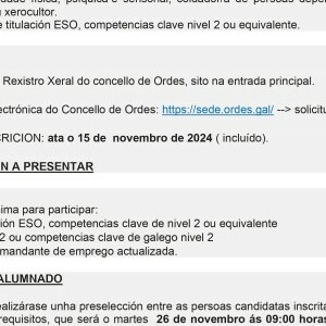 curso de "Atención Sociosanitaria para persoas dependentes en Institucións sociais". 