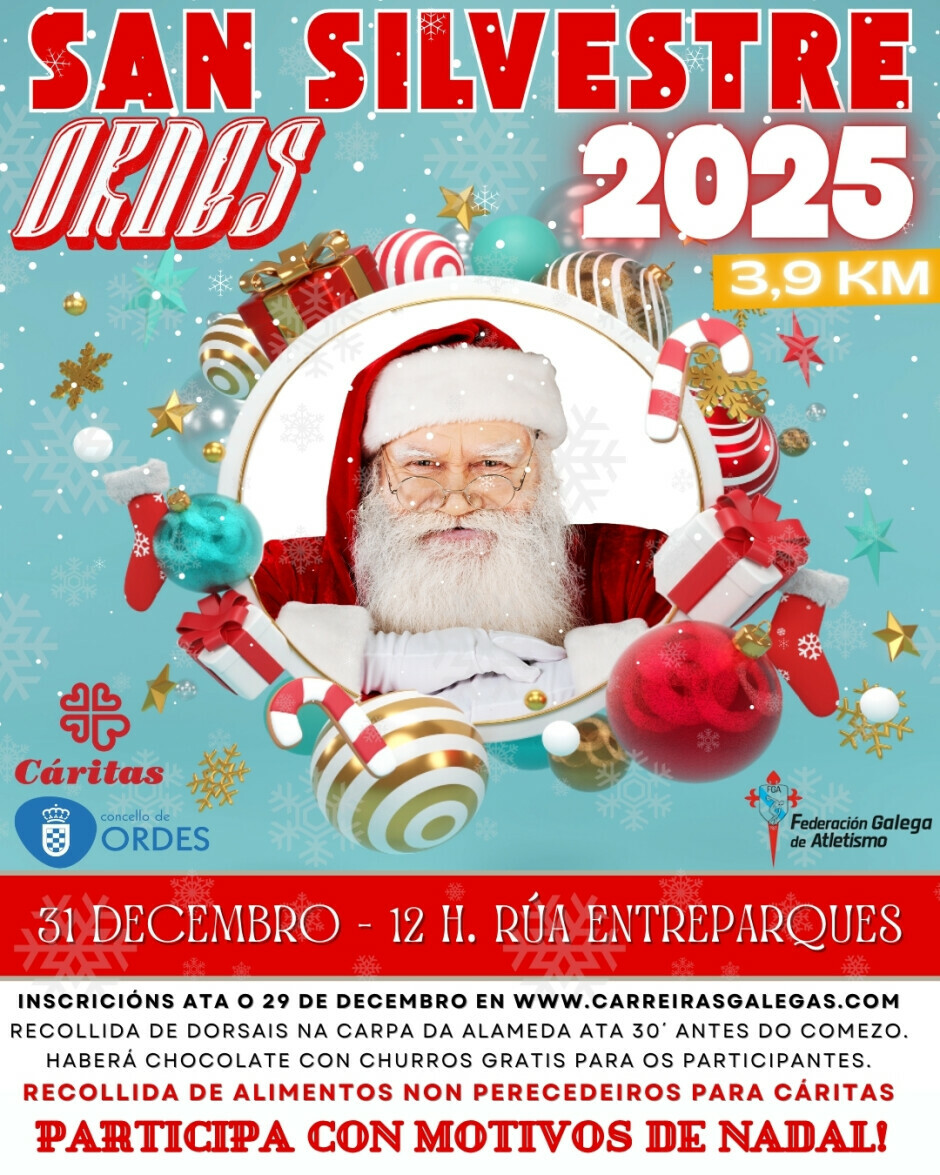 Aberta a inscrición para a VIII San Silvestre