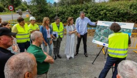 A XUNTA INICIA AS OBRAS DE AMPLIACIÓN DAS REDES DE ABASTECEMENTO E SANEAMENTO DO LUGAR DO CANEDO CUN INVESTIMENTO DE ARREDOR DE 700.000 EUROS