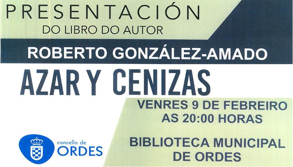 Presentación de ‘Azar y cenizas’ na biblioteca de Ordes