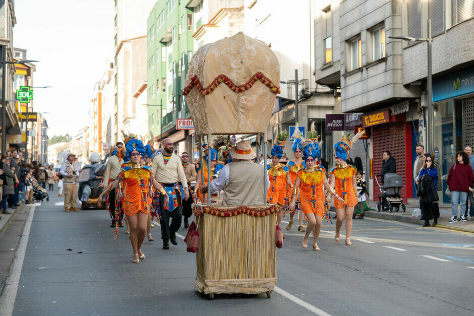 A dama dos 1823 corchos, Érase unha vez, Cascanueces de Campomaior e Viaxando polo mundo, os mellores disfraces do Sábado de Piñata en Ordes
