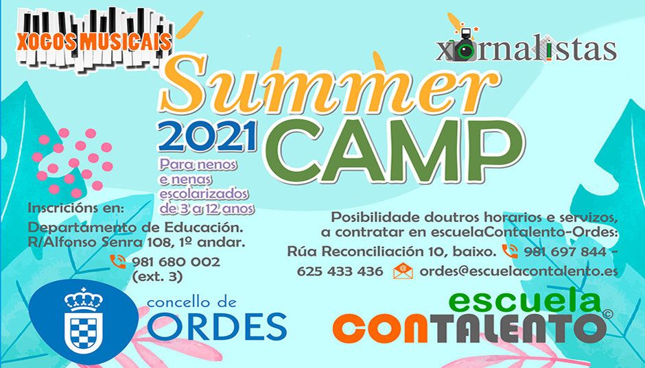 Abre o prazo para apuntarse no SummerCamp 2021