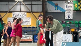 O Club Patinaxe Galia acapara o podio no XI Trofeo de Concello de Ordes de Patinaxe Artística