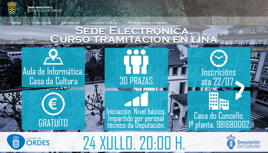 Curso de formación en Sede Electronica para cidadáns