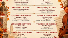 Ordes presenta o seu Outono Cultural cunha ampla variedade de teatro, música, maxia e humor