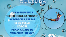 O programa Burbullas da Cultura regresa a Ordes con Circo doble expresso