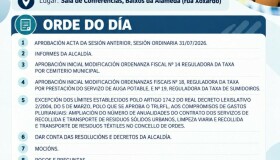 Pleno ordinario do mes de setembro de 2026