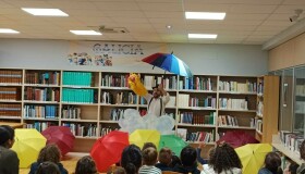 O gato Mejillas, protagonista das Tardes de Contos e Lendas 