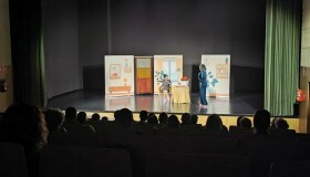 Ordes aplaude Croquetas, co gallo do Día Internacional do Teatro