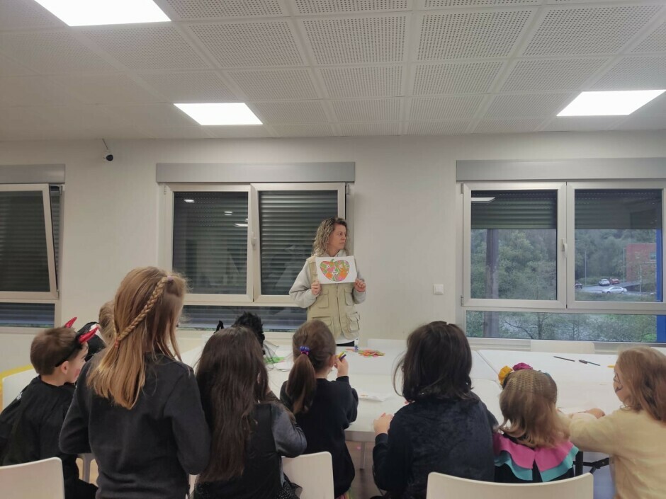 A rapazada de Ordes divírtese co Samaín Camp