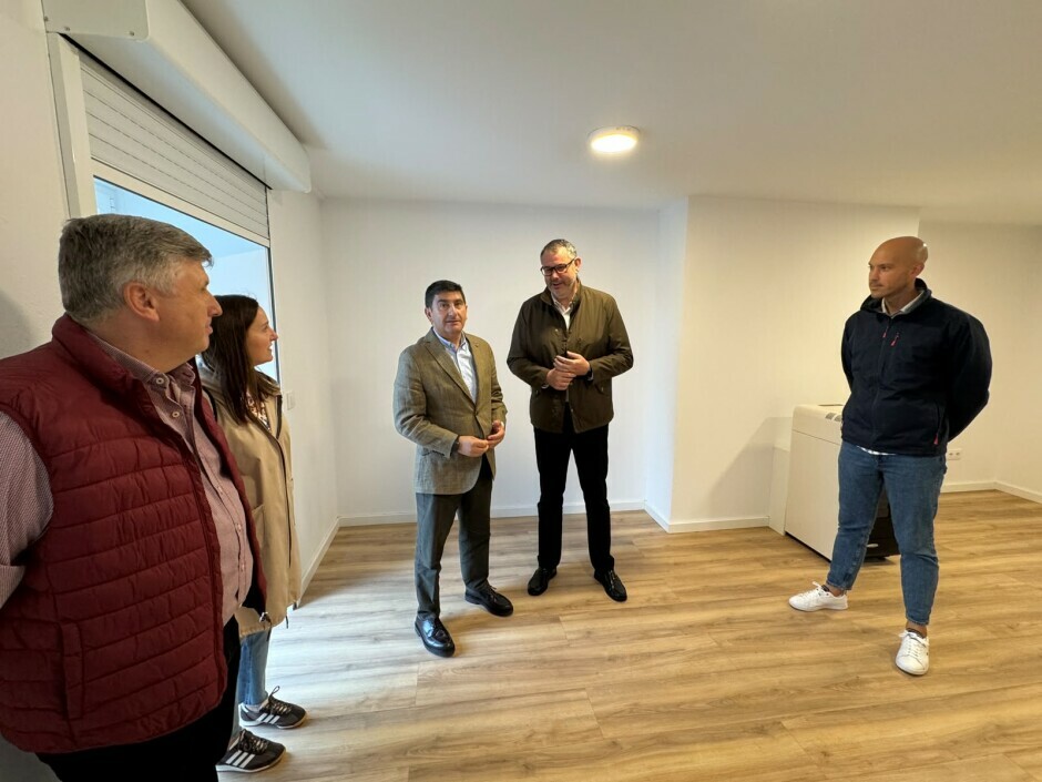 O delegado inaugura dúas novas actuacións financiadas polo Goberno de España a través do Instituto para a Transición Xusta (ITJ)