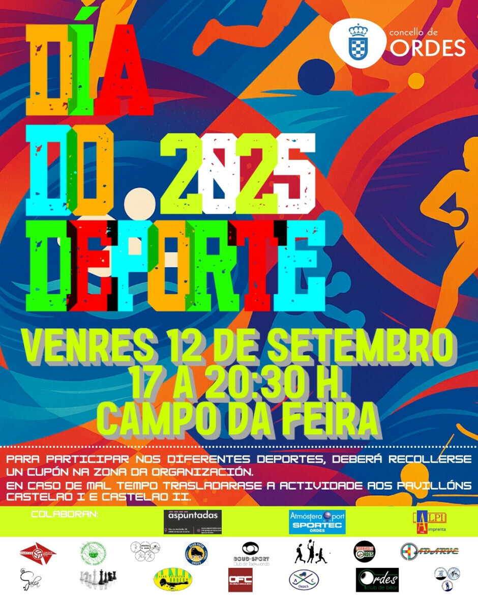 Ordes celebra a vindeira semana o Día do Deporte