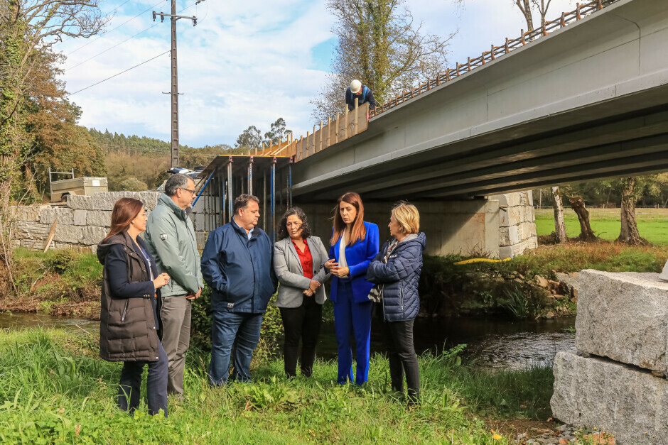 Medio rural invierte más de 300.000 euros para renovar el puente de la Maquía para facilitar las comunicaciones entre los ayuntamientos de Ordes y Frades
