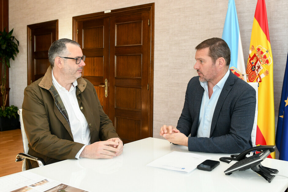 LÓPEZ CAMPOS ABORDA CO ALCALDE DE ORDES AS COLABORACIÓNS NECESARIAS DE CARA Á PROGRAMACIÓN CULTURAL DO VERÁN E AVANZAR NA DO XACOBEO 2027