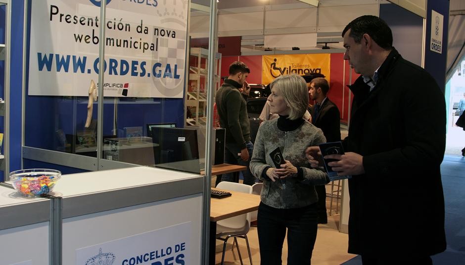 A Mancomunidade e a secretaria xeral de Emprego acaparan o protagonismo no segundo día de celebración de ExpoOrdes