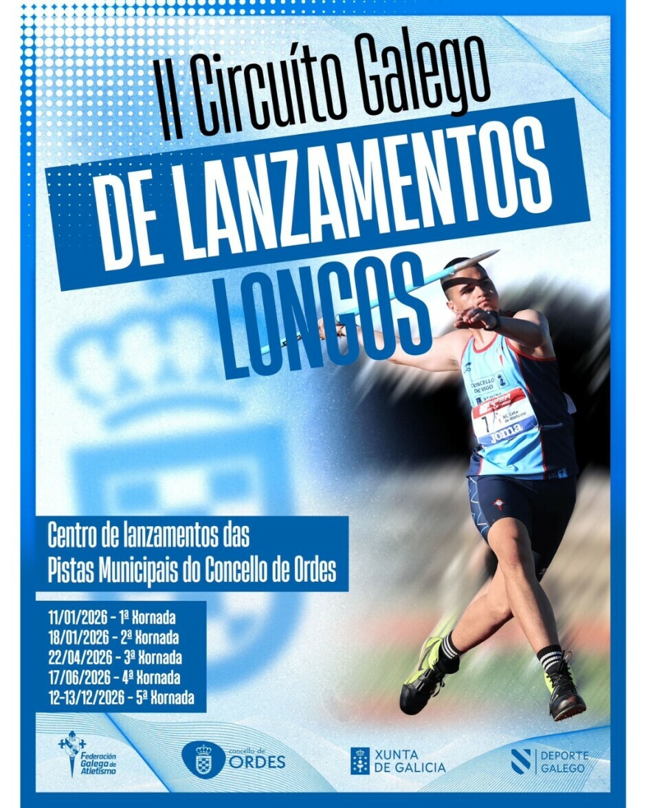 Ordes acolle a segunda xornada do II Circuíto Galego de Lanzamentos