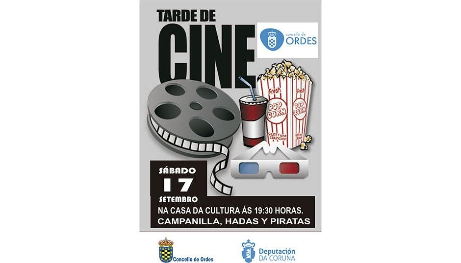 Tarde de cine, este sábado, con 'Campanilla, fadas e piratas'