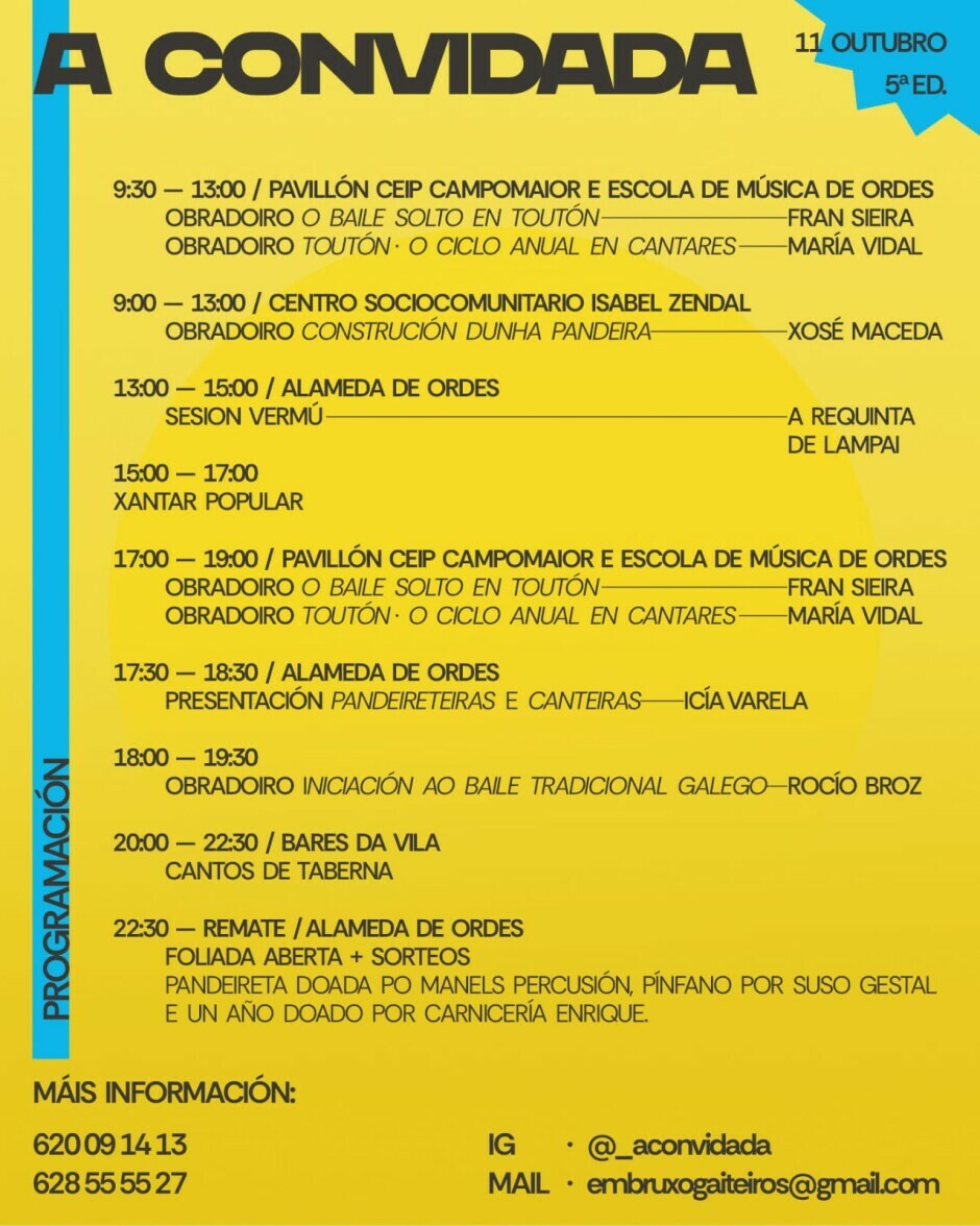 Ordes agarda con ansia A Convidada