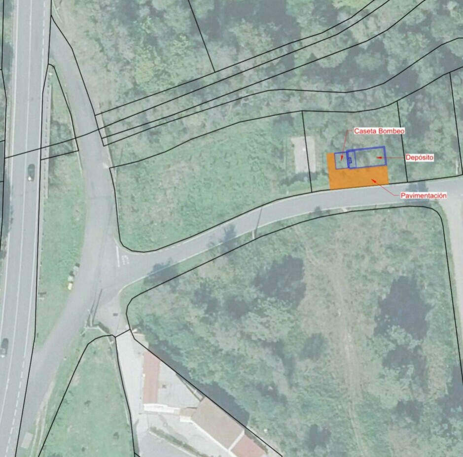 Ordes licita as obras do grupo de presión e depósito para abastecemento de Montaos