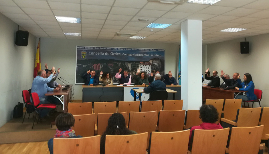 Ordes celebra o último Pleno da lexislatura 2015-2019