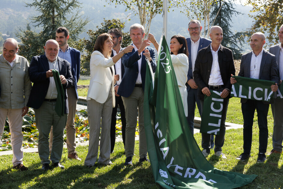 Ordes recibe por quinto ano consecutivo a Bandeira Verde de Galicia