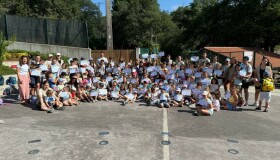 Entrega de diplomas no Summer Camp