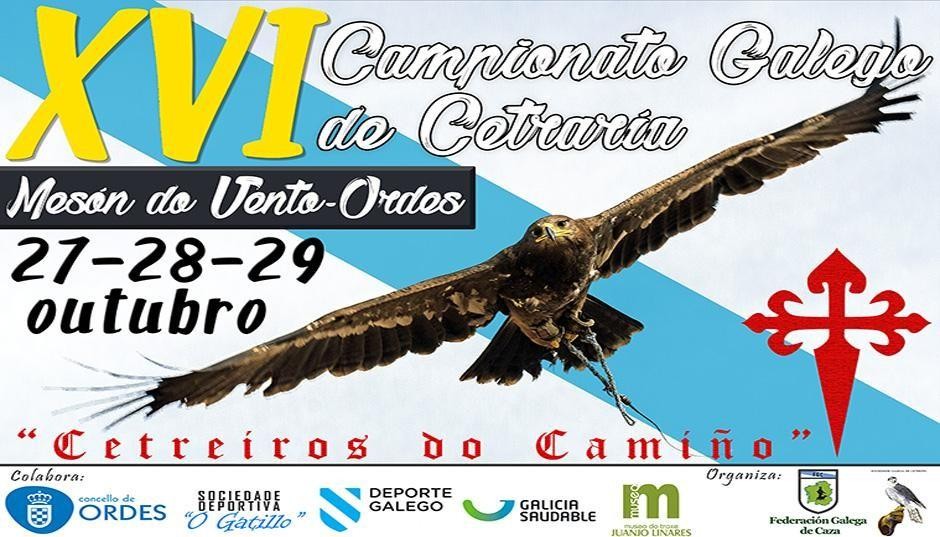 Ordes prepárase para acoller o XVI Campionato Galego de Cetrería, que terá lugar a última fin de semana deste mes