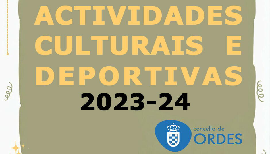 ACTIVIDADES CULTURAIS E DEPORTIVAS 2023/2024