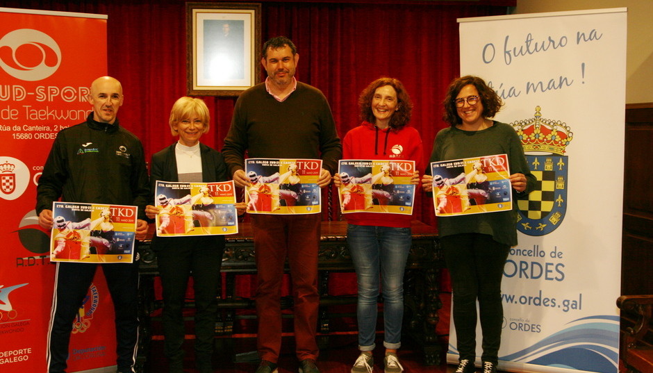 Presentación en Ordes do Campionato Galego de Taekwondo