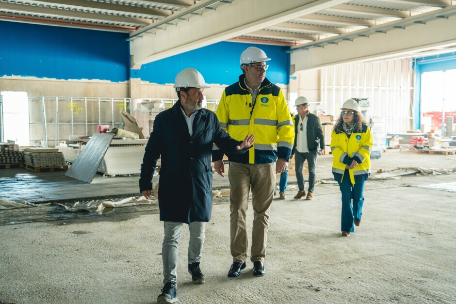 Lidl avanza nas obras da súa primeira tenda de Ordes coa previsión de poñela en funcionamento antes de que remate este ano