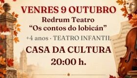 O Outono Cultural trae este venres Os contos do Lobicán, espectáculo de monicreques musical e en verso