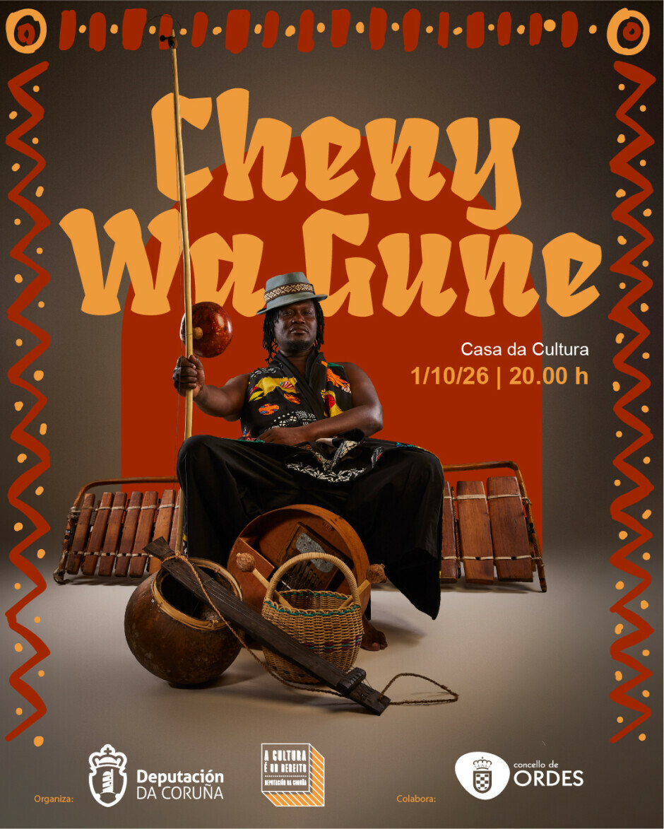 Concerto de Cheny Wa Gune, mañá xoves en Ordes