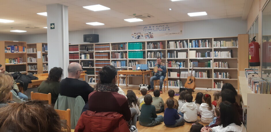 Pablo Díaz inaugura as Tardes de Contos e Lendas
