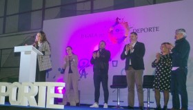 Lara López Fernández recoñecida co 1º premio a excelencia deportiva “Iván Raña Fuentes” na II Gala do Deporte do Concello de Ordes