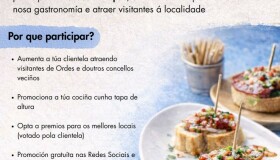 Novo concurso de tapas na hostalaría de Ordes