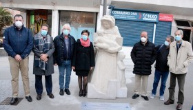 A Coruña homenaxea cunha estatua conmemorativa á enfermeira e filla predilecta de Ordes, Isabel Zendal.