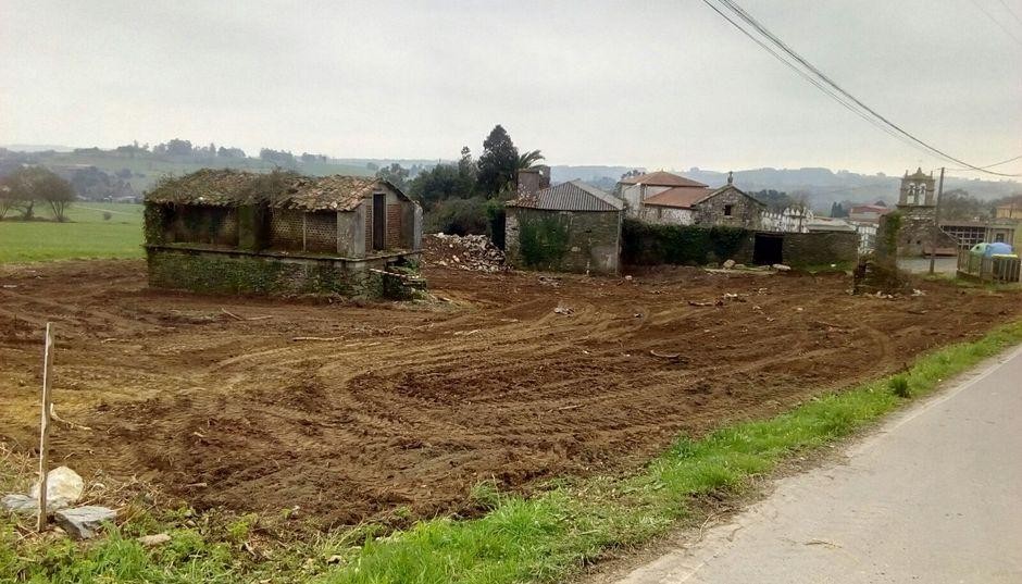 O Concello de Ordes inicia as obras de construción dun aparcamento na parroquia de Vilamaior