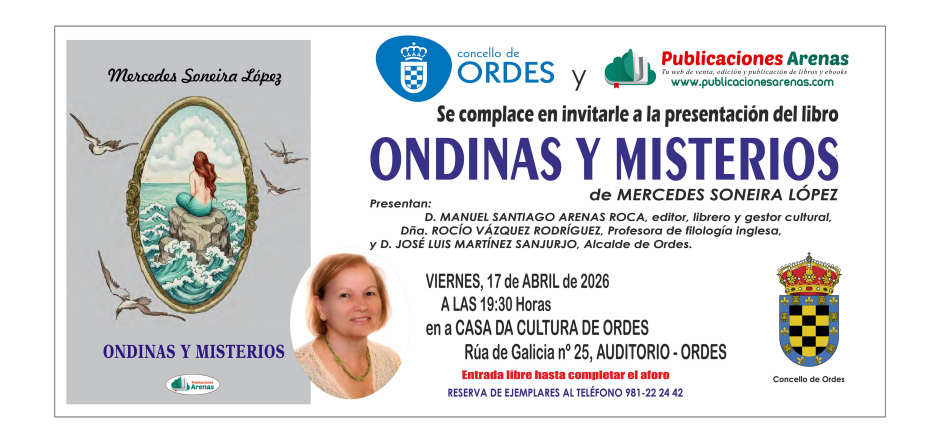 Presentación do libro Ondinas e Misterios na Casa da Cultura
