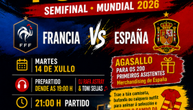 O Concello de Ordes instalará unha pantalla xigante no Campo da Feira para vivir a semifinal do Mundial