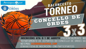 TORNEO 3X3 DE  BALONCESTO CONCELLO DE ORDES