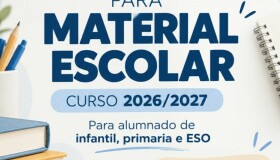 AXUDAS PARA MATERIAL ESCOLAR – CURSO 2026/2027