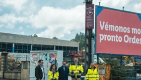 Lidl avanza nas obras da súa primeira tenda de Ordes coa previsión de poñela en funcionamento antes de que remate este ano