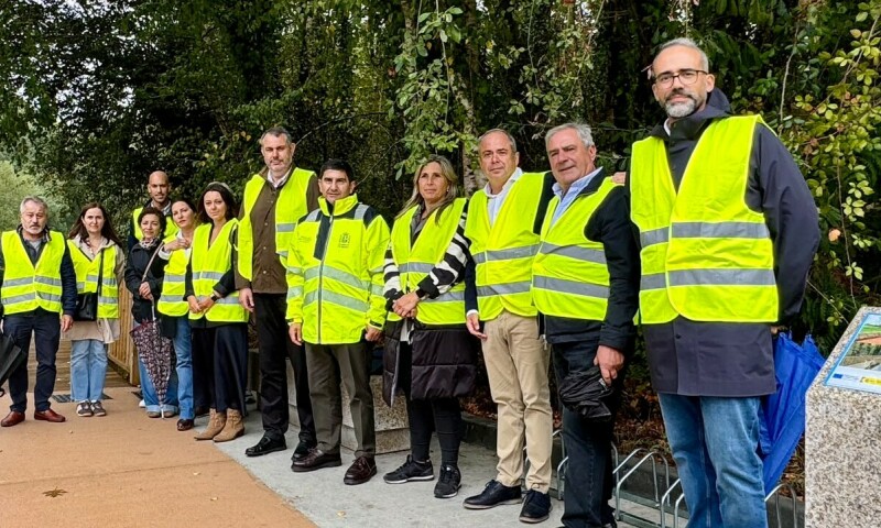 O delegado inaugura dúas novas actuacións financiadas polo Goberno de España a través do Instituto para a Transición Xusta (ITJ)
