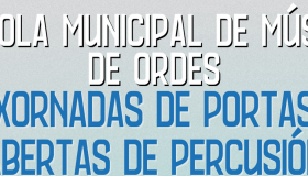 Xornadas de portas abertas na Escola Municipal  de Música de Ordes 