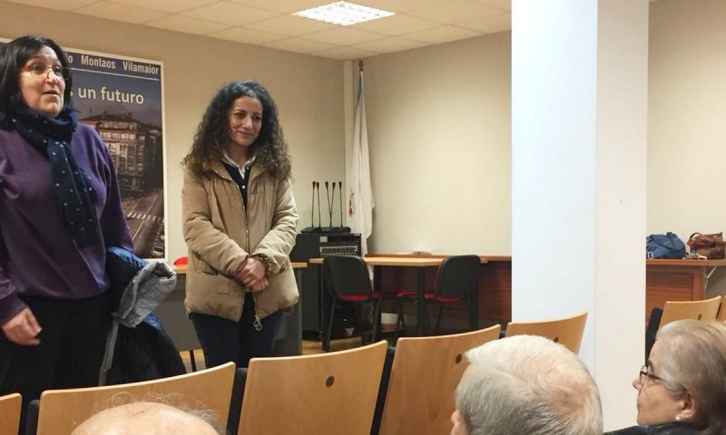 Benvida da concelleira de Educación ao alumnado do programa Camiños de Coñecemento e Experiencia