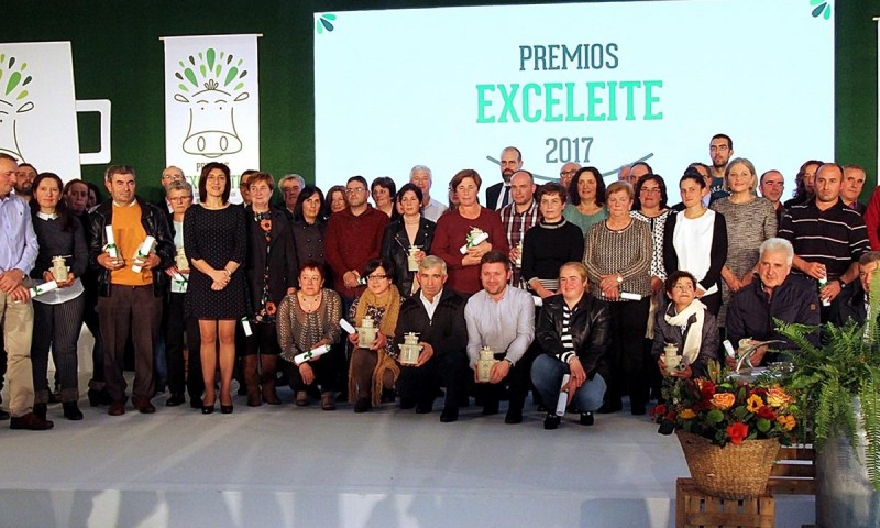  Premio Exceleite 2017 para María del Carmen Iglesias Veiras, veciña de Castenda (Parada)